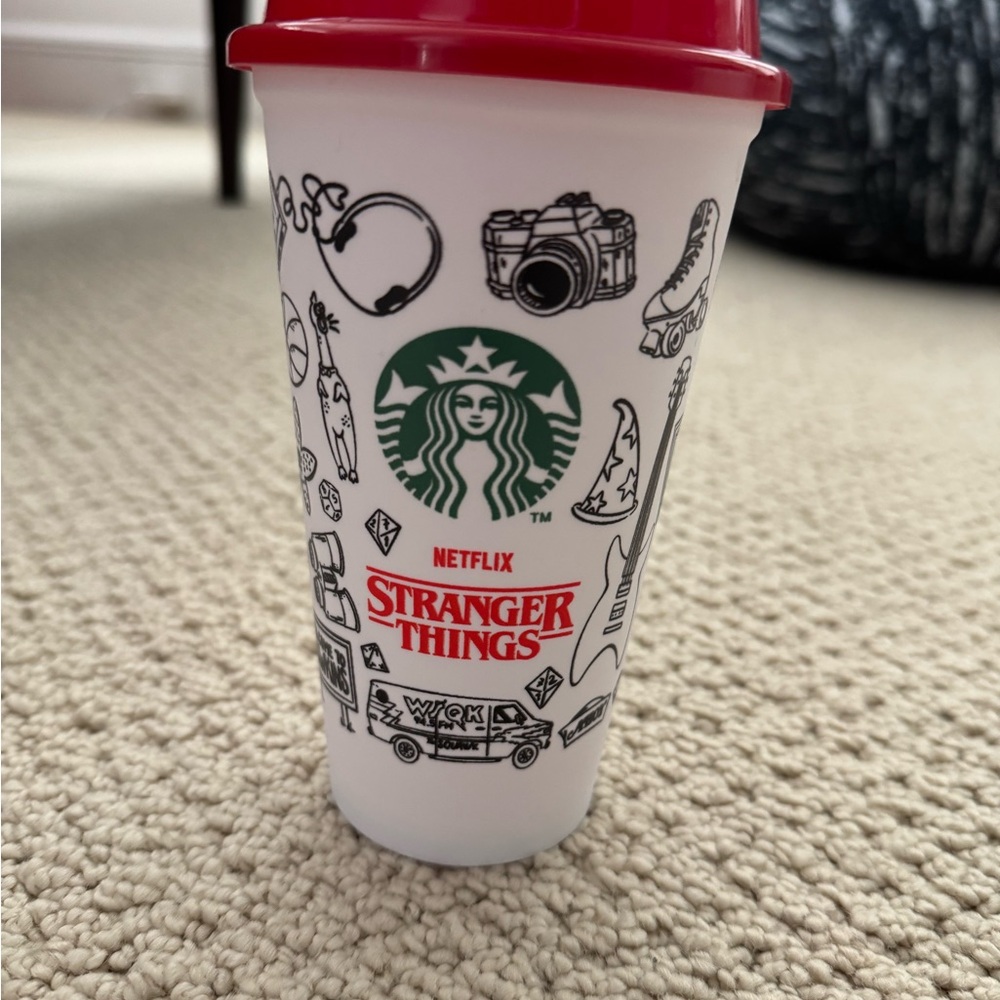 Starbucks Stranger Things Collab Grande Tumbler.